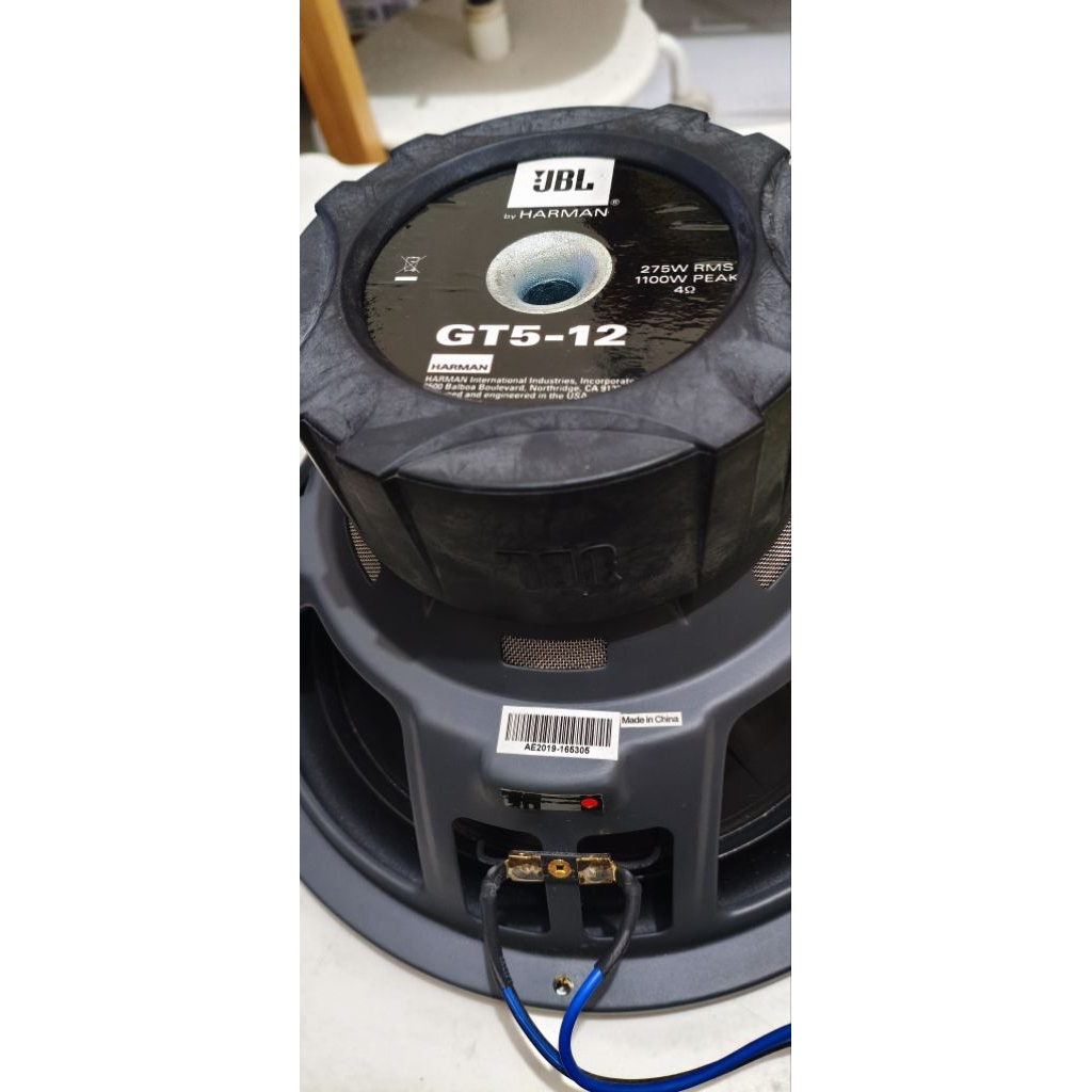 SUBWOOFER JBL GT5-12 UNTUK MOBIL - 12 inch