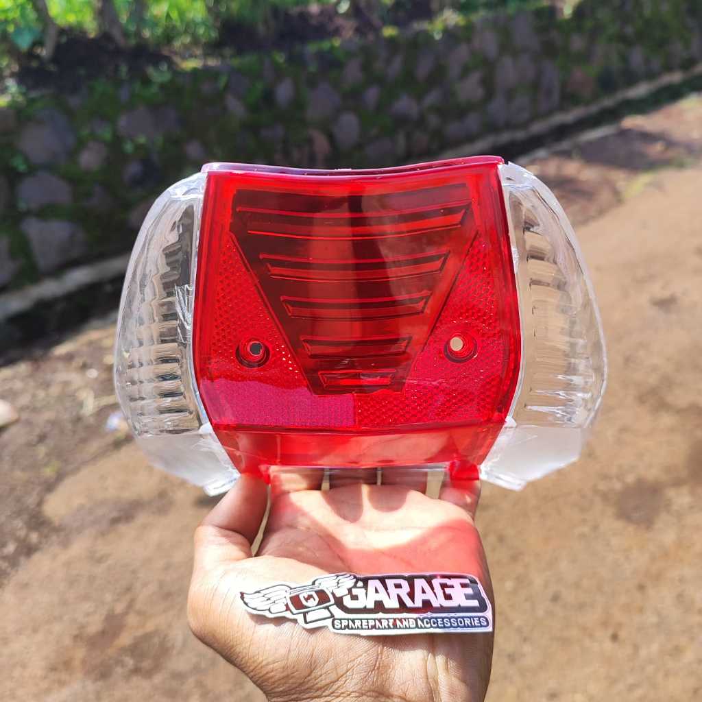 Mika stoplamp Honda Supra X 125 Standar Lama DD Set Mika Sein Stop Belakang supra x 125 Dd Old 2004 