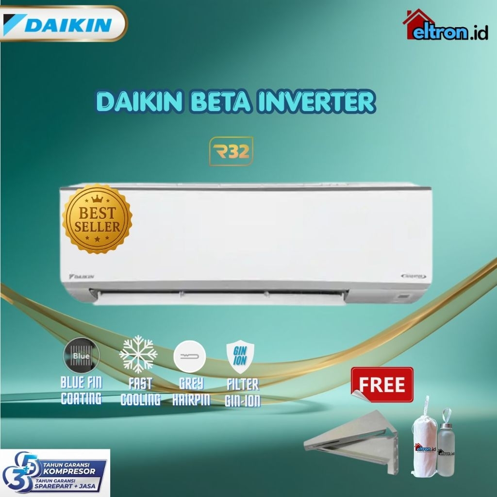 AC DAIKIN 1 PK SPLITWALL INVERTER