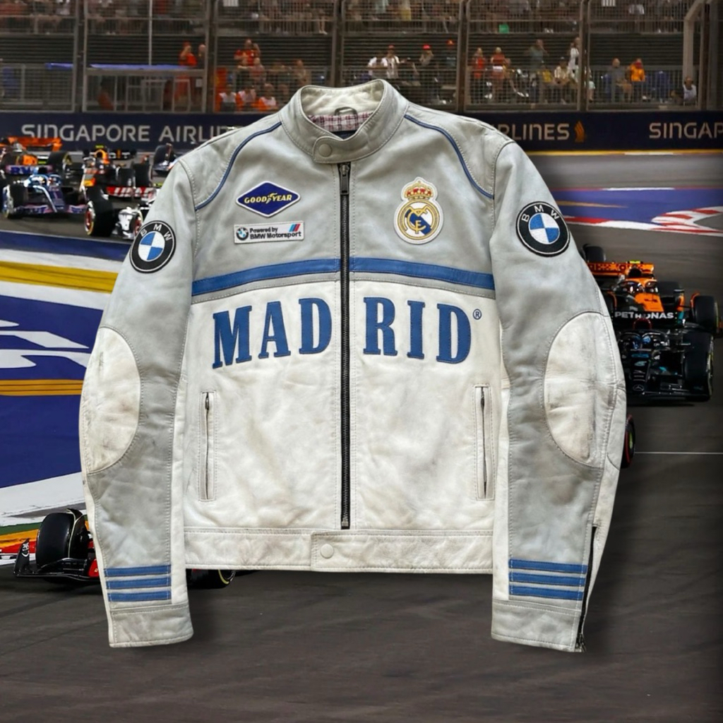 IAMYOURQL - F1 BMW Madrid Race Jacket Leather