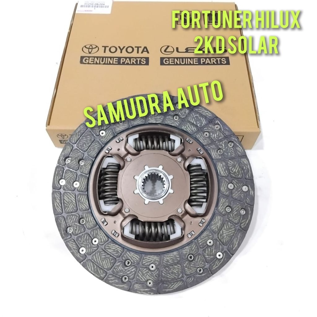 kampas kopling disc Assy clutch Fortuner Hilux 2KD 2.5L 2.5 L 31250-0K204 diesel solar