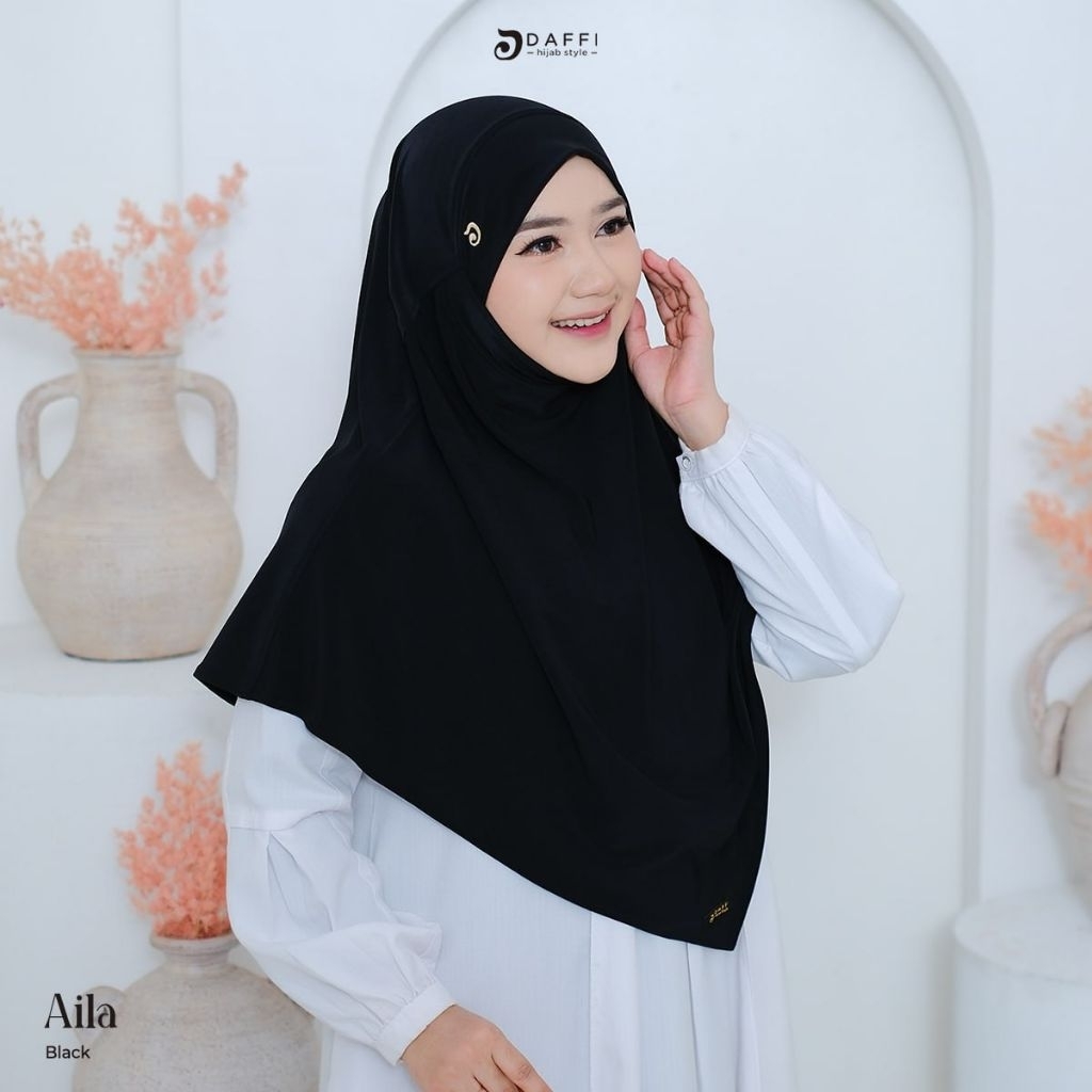 Daffi Jilbab Aila Cadar Ori Model Terbaru