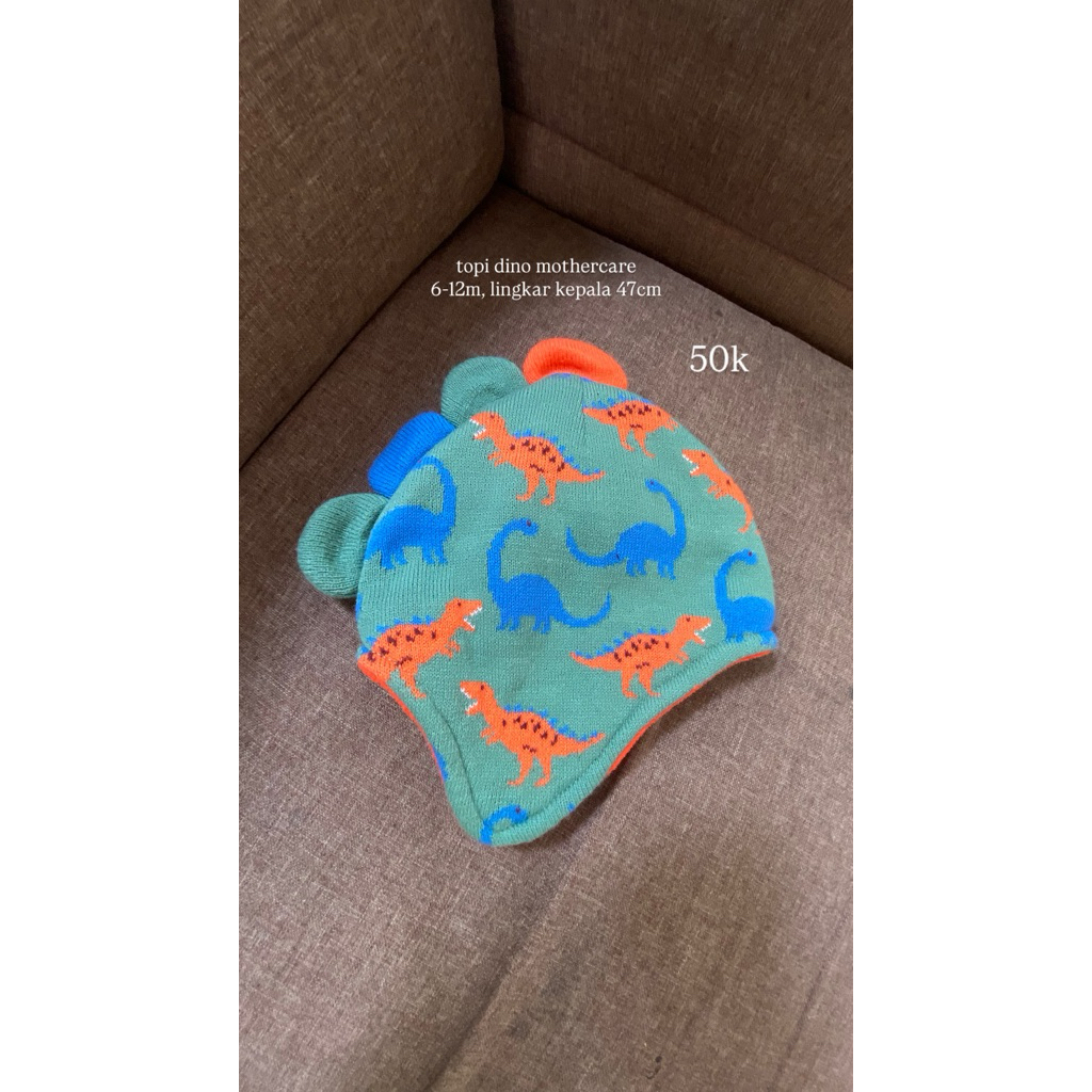 PRELOVED Topi Mothercare Dino