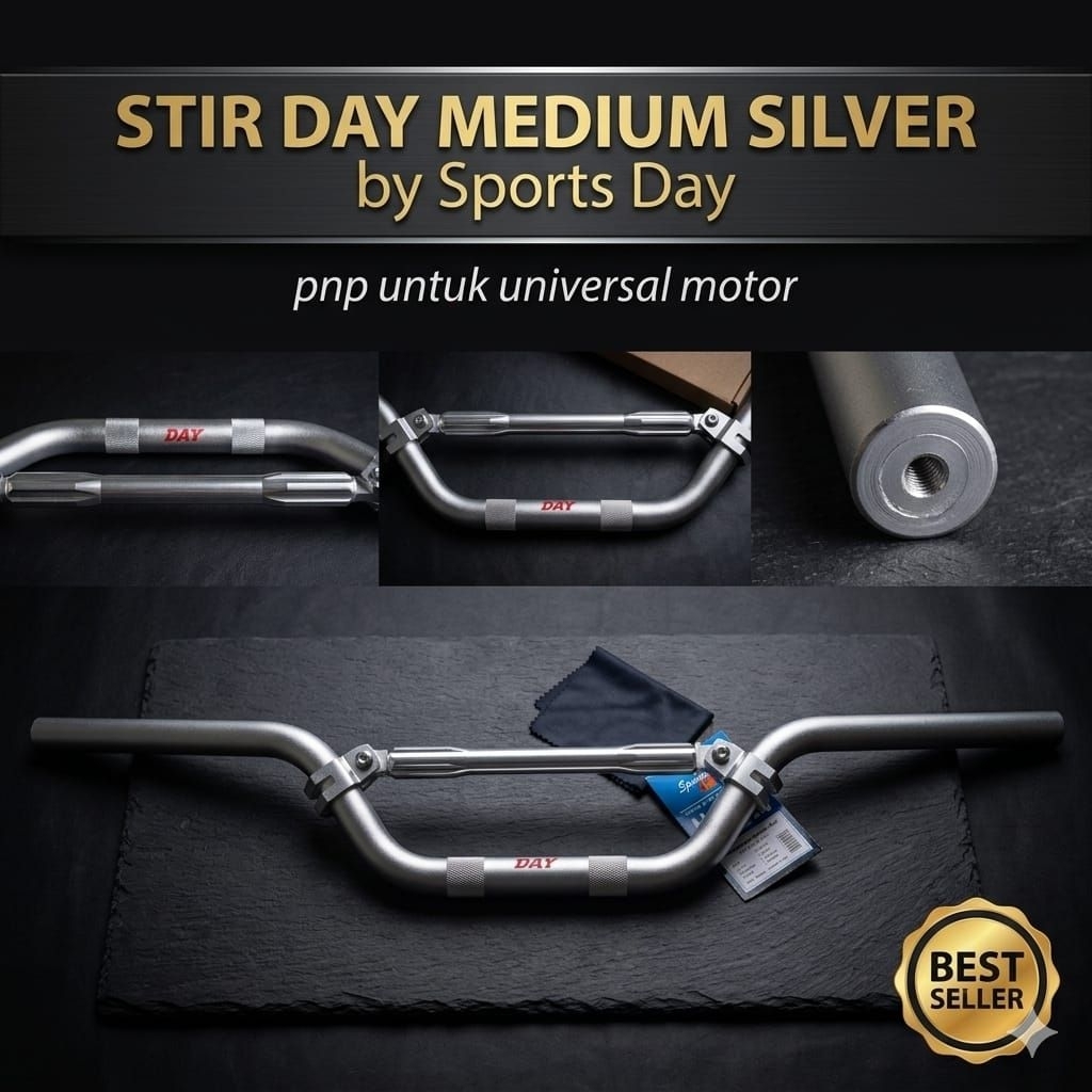 STIR/STANG DAY LOW PENDEK MEDIUM TINGGI SET ADAPTOP JALU DAY TERMURAH
