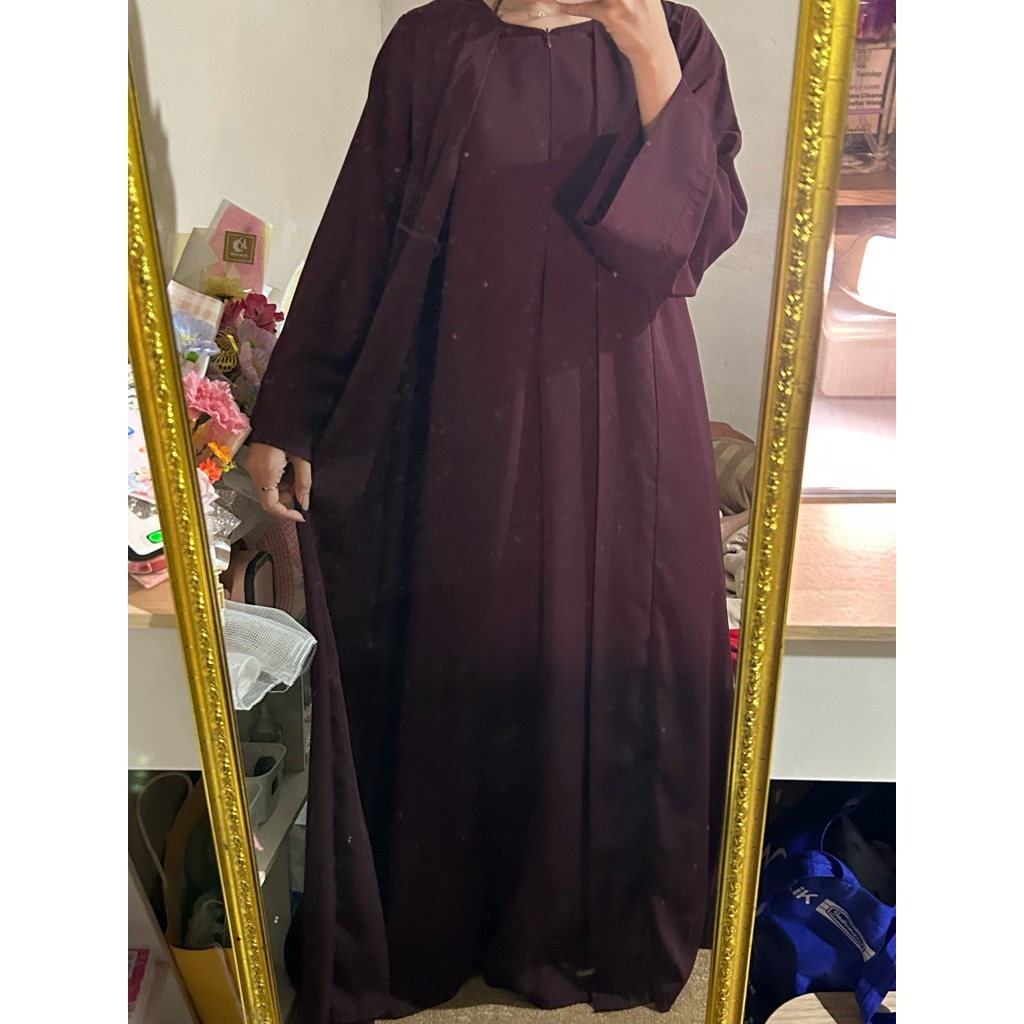 ABAYA MAROON