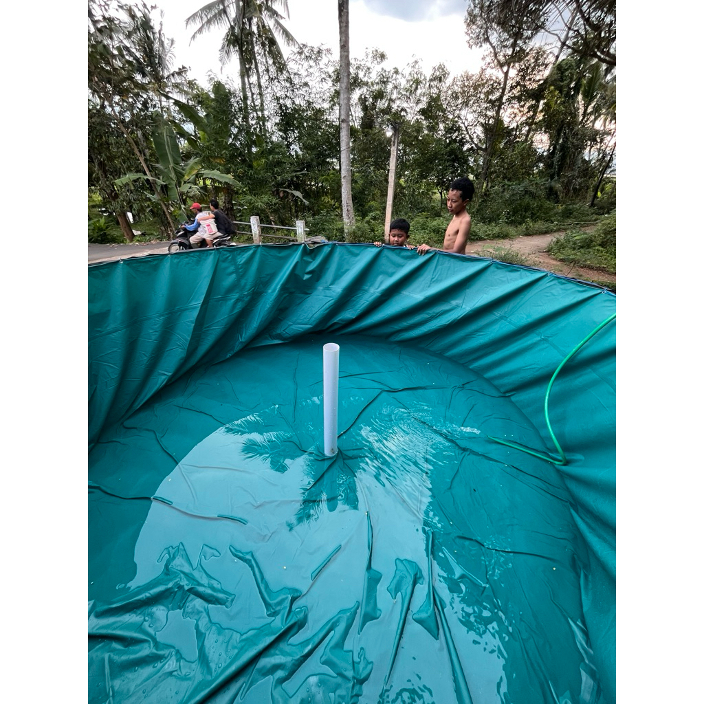 kolam terpal lele