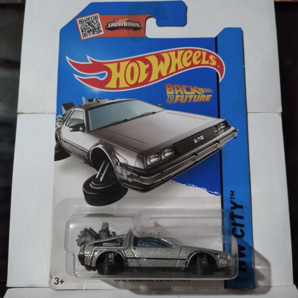 Diecast hotwheels time machine hover mode back to the future