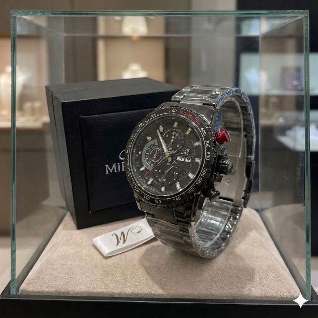 Jam Tangan Pria Jose Alexandre Tanggal Hari Free Box + Baterai