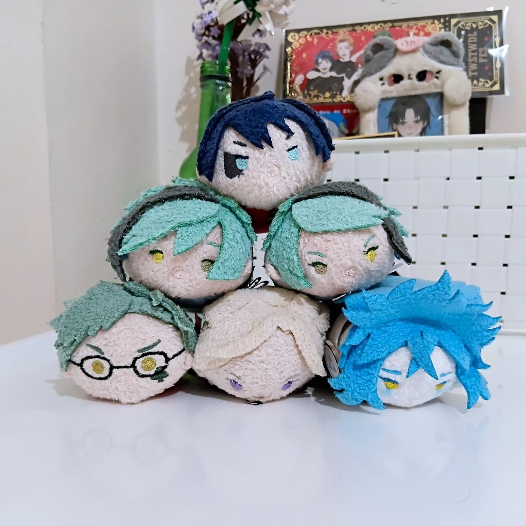 Official Twisted wonderland tsumtsum plushie boneka