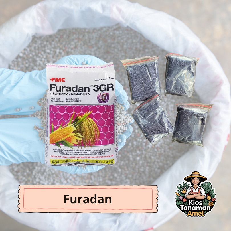 Pupuk Furadan kemasan 100 gram
