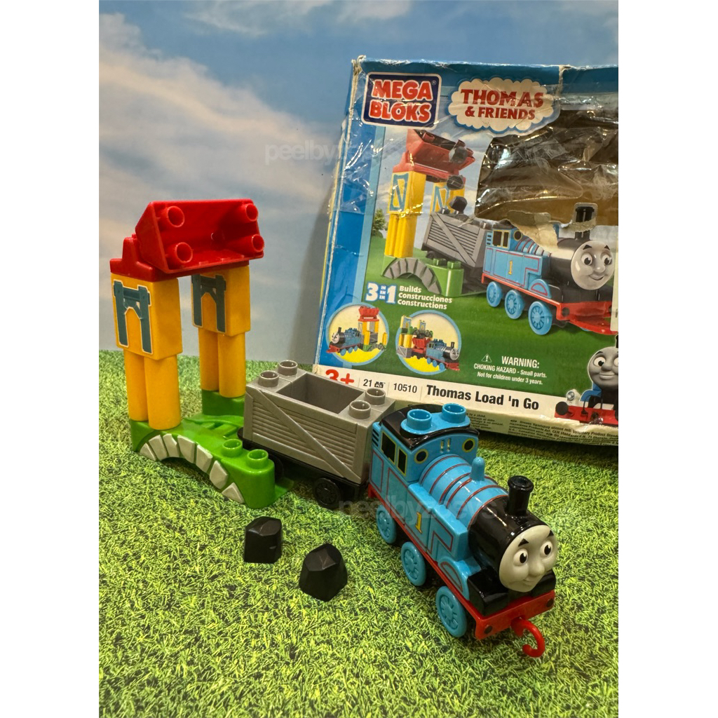THOMAS LOAD N GO MEGA BLOKS + ADMIN