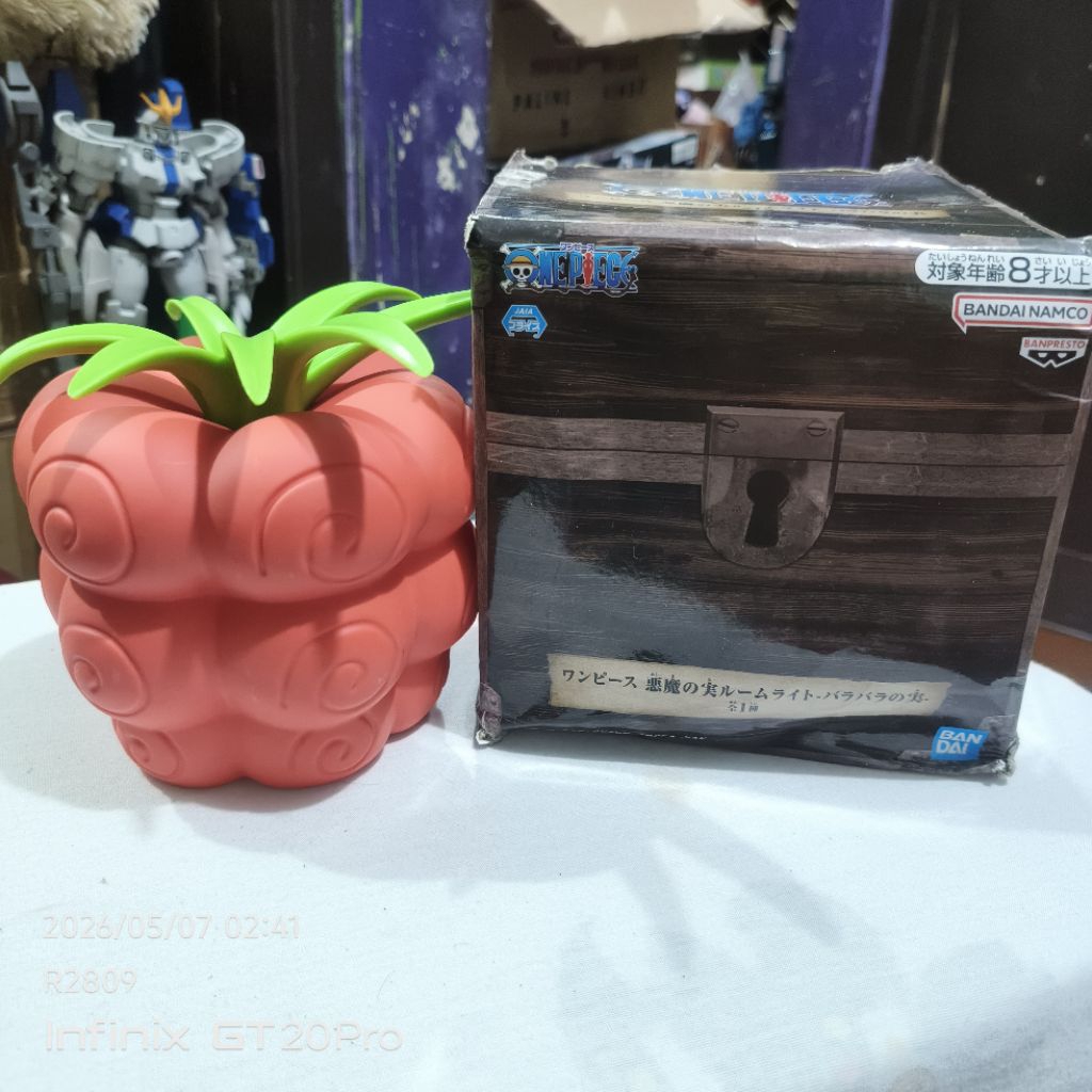 ONE PIECE Devil Fruit Room Light scattered fruit Dark-Dark Fruit Banpresto