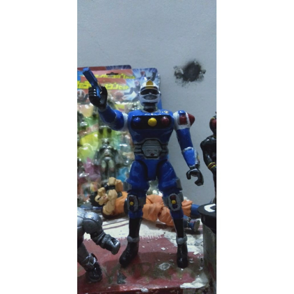 Action figure Blue senturion vintage Custom repaint