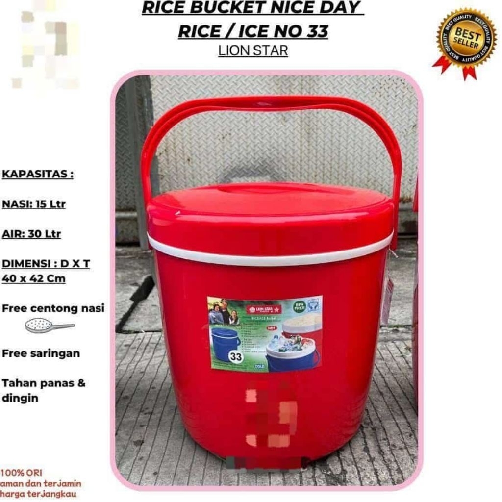 BOS NASI LIONSTAR 33LTR