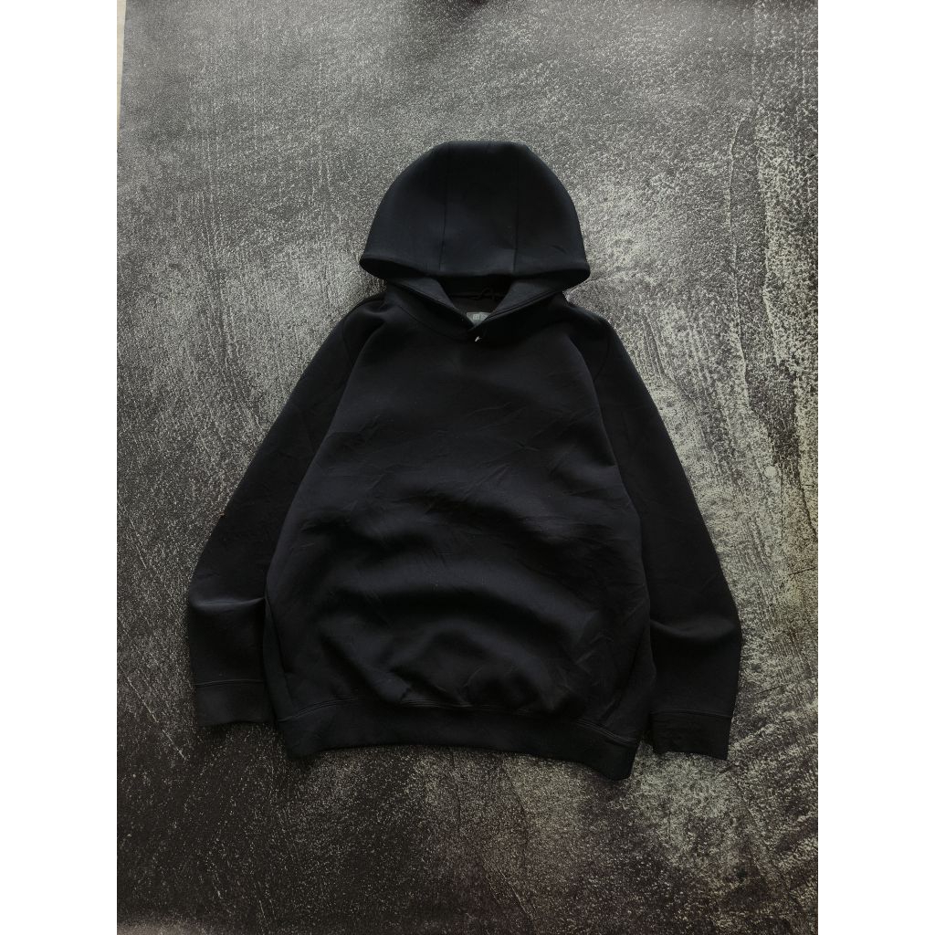 [BACA DESKRIPSI] Hoodie Uniqlo Sweat Dry Scuba hoodie uniqlo dry hitam uniqlo scuba