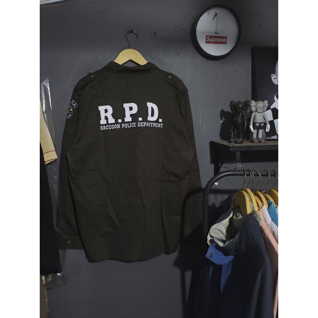 Kemeja RPD Stars Resident Evil Official Biohazard Capcom