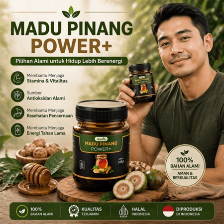 Madu Pinang Power Ramuan Buah Pinang Muda Untuk Pria Kuat Perkasa - Mandava