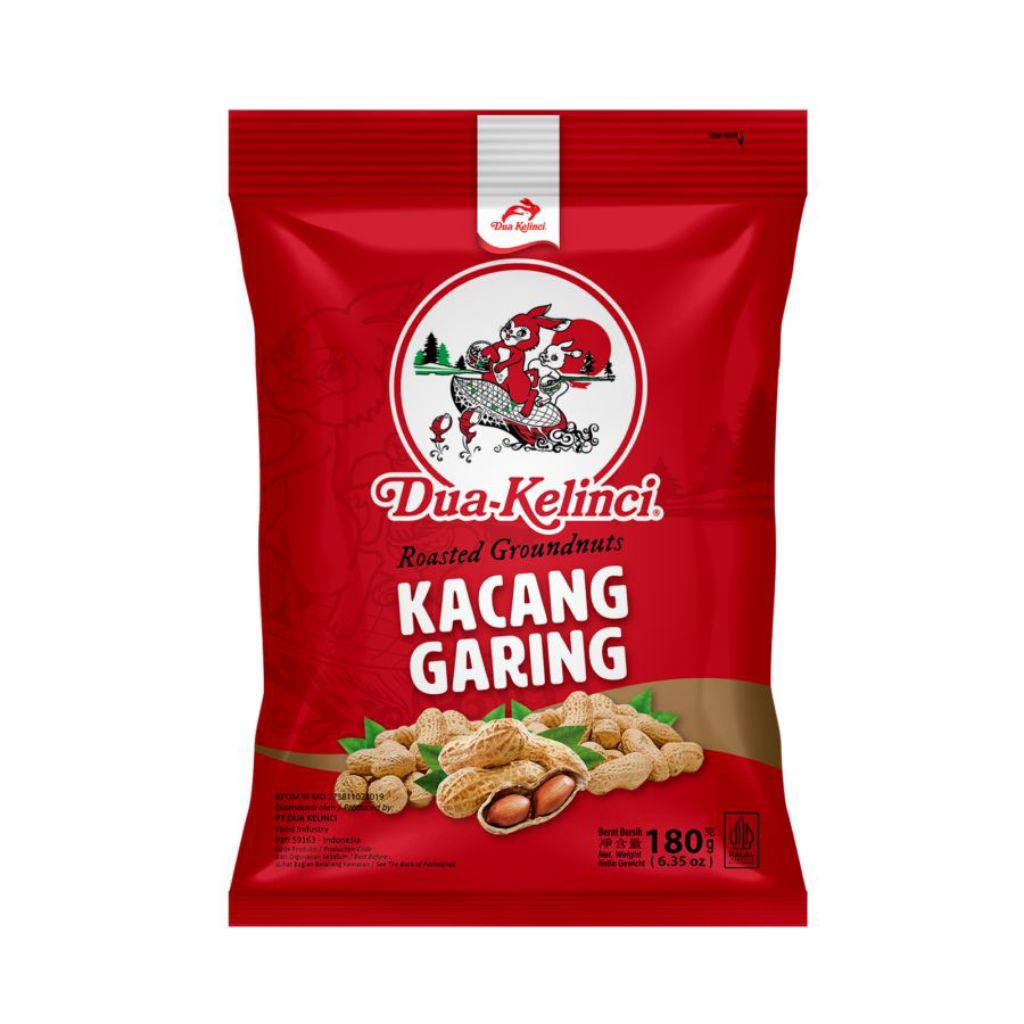 DUA KELINCI KACANG GARING 180gr ( PCS )