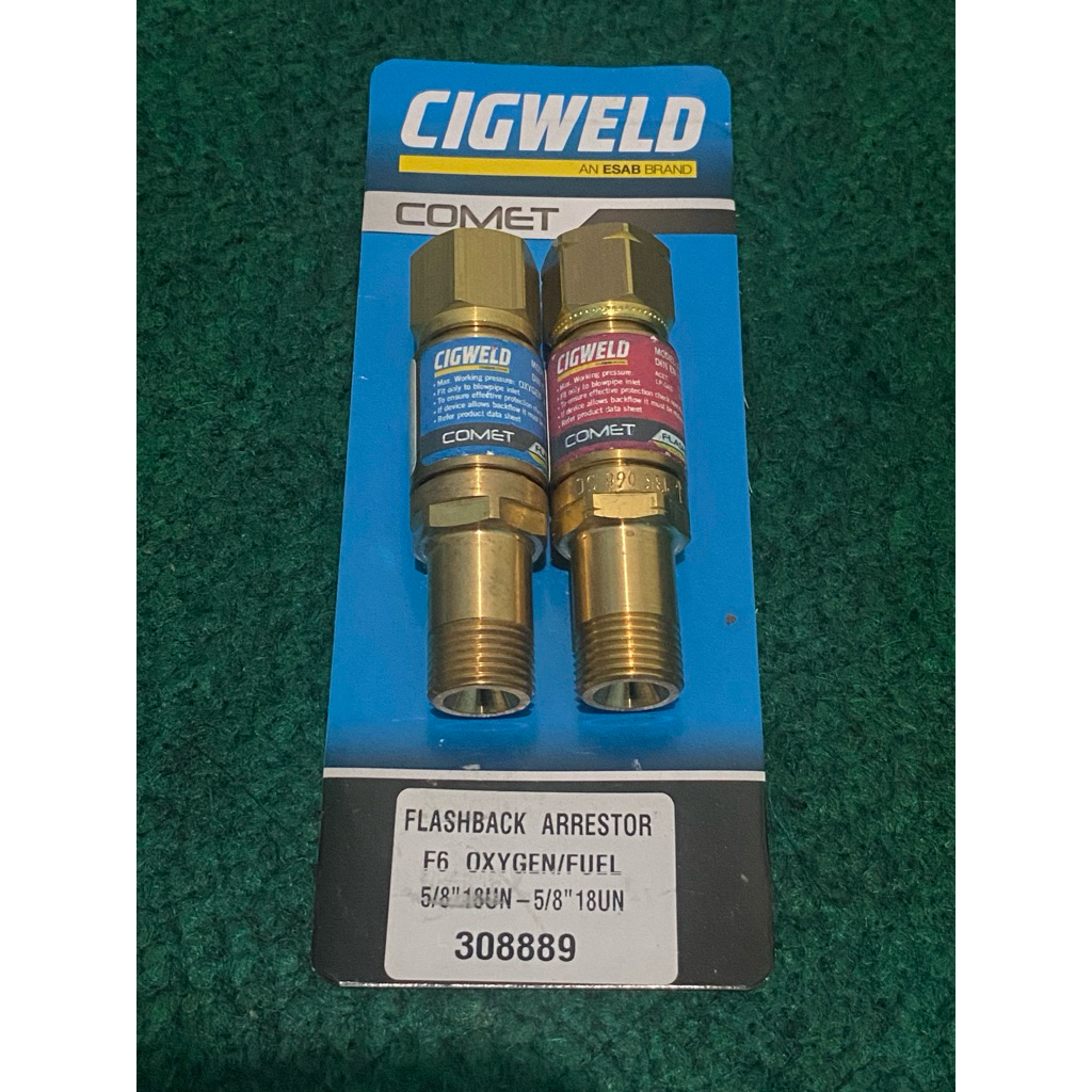Cigweld COMET F6 Flashback Arrestor Set