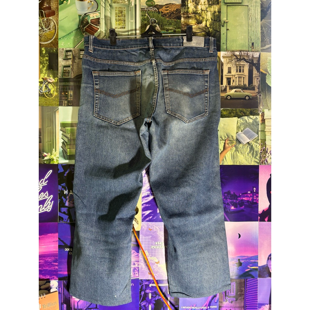 Eldest Regular Ripped Jeans Size 36 Preloved