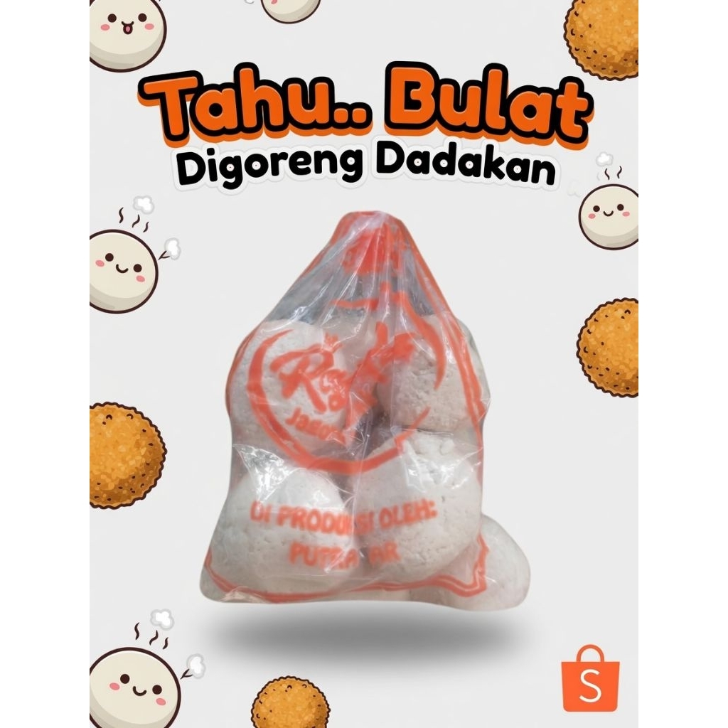 Tahu Bulat Mentah isi 10
