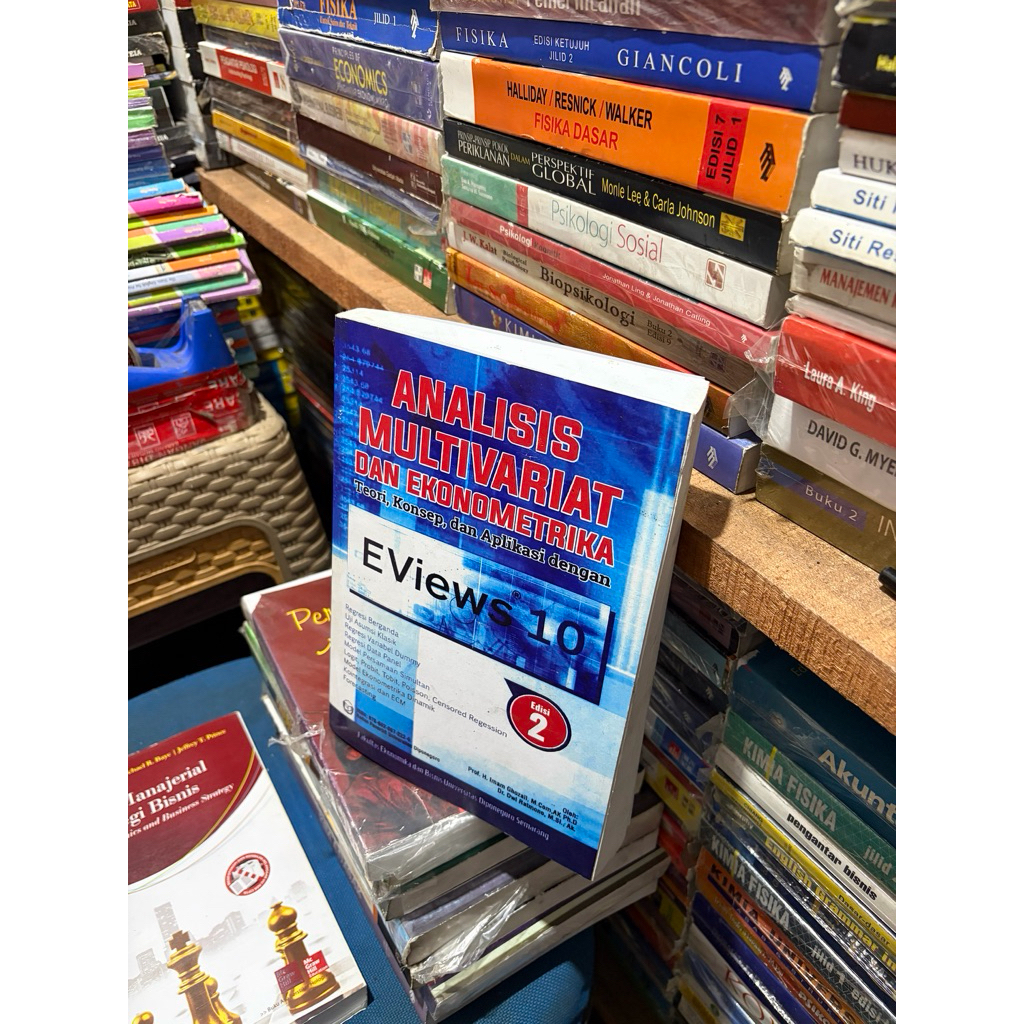 Analisis multivariat dan ekonometrika teori konsep dan aplikasi EVIEWS 10 by Imam