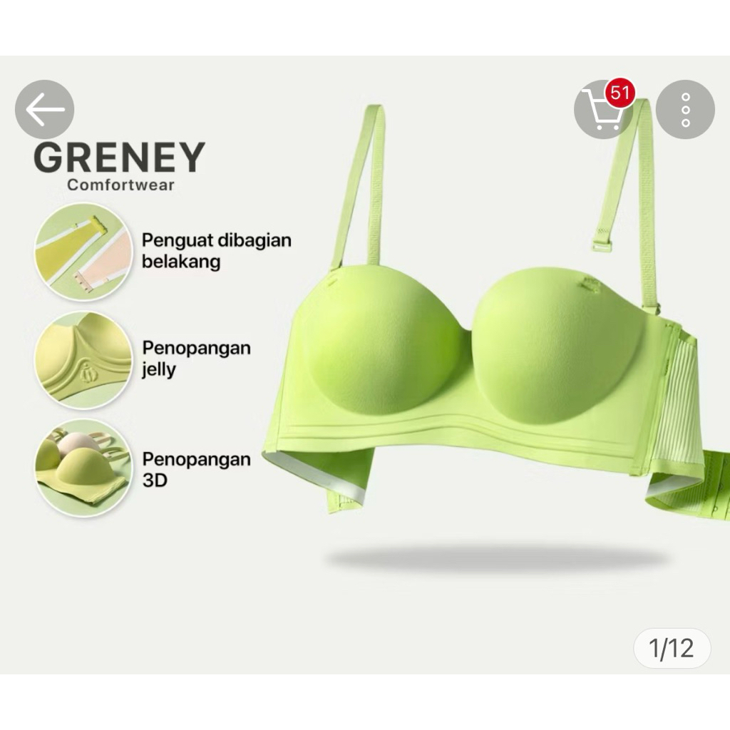 GRENEY Bra