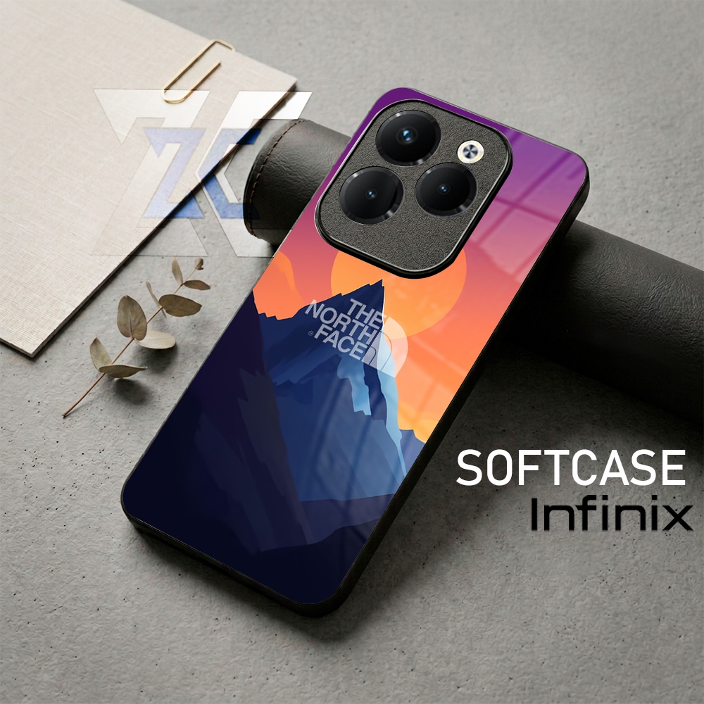 (TB48) Softcase INFINIX HOT 40 | 40 PRO | Casing Hp INFINIX | Kesing anti slip | Motif TNF | Kesing 