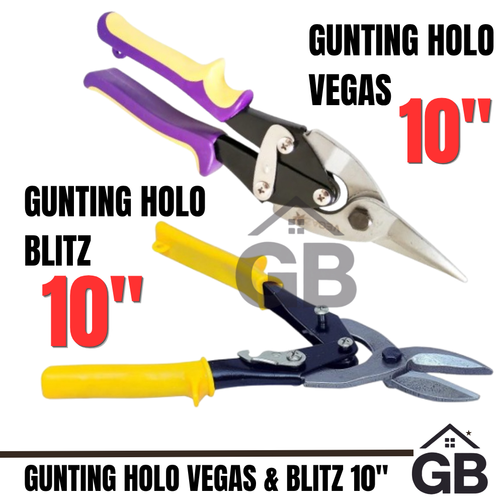 Gunting Baja Ringan 1" // Gunting Holo 10" // Gunting Blitz & Vegaz