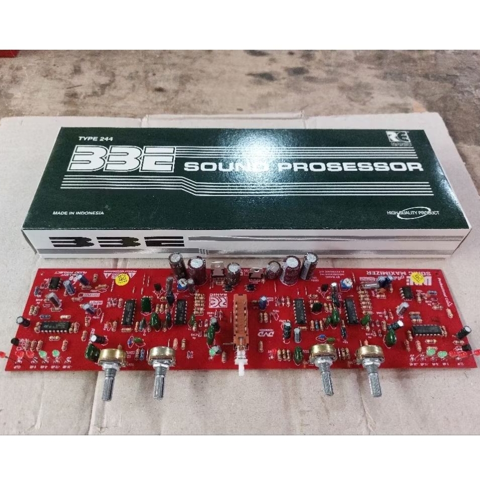 Kit BBE Bass Booster Expander Sound Processor 244