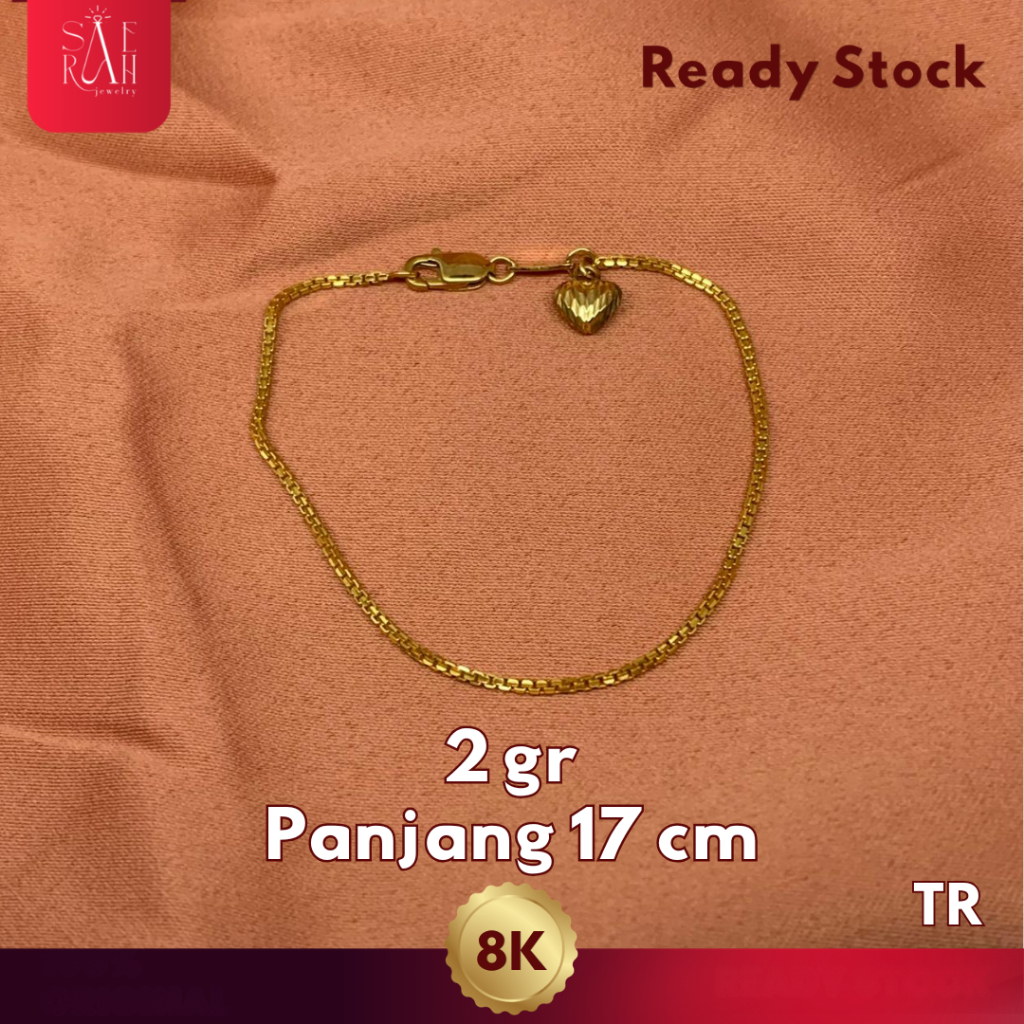 Gelang Emas 8K - Toko Emas Saerah - 2 Gram 296