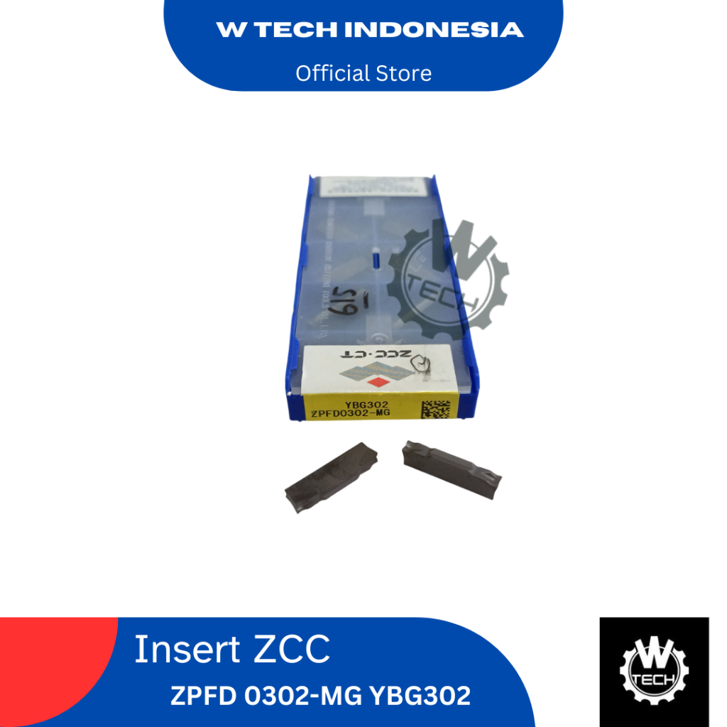 Insert ZPFD0302-MG YBG302 ZCC CT Insert Milling ZPFD 03 02 MG Original