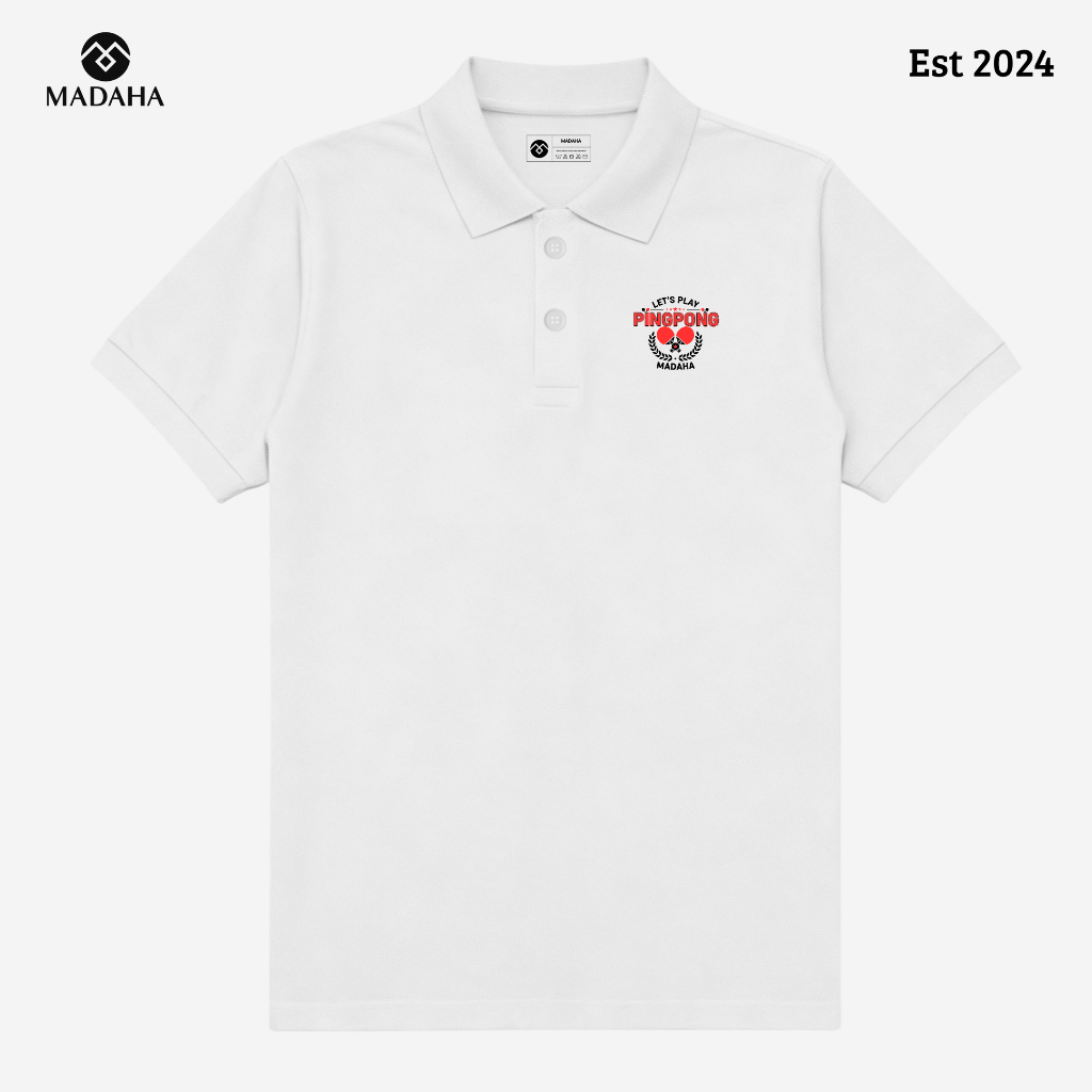 Madaha Polo Shirt Kaos Kerah Pingpong Street Table Movement