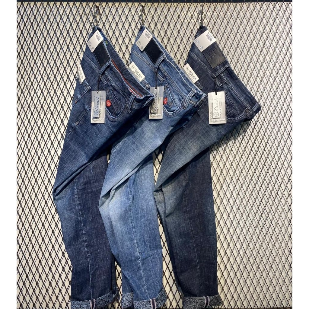 Celana Panjang Jeans Stretch DV Level Nine