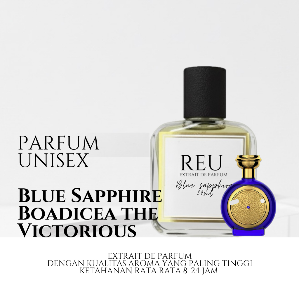 SAPPHIRE BLUE PARFUM 30ml & 10ml REU EXTRAIT DE PARFUM