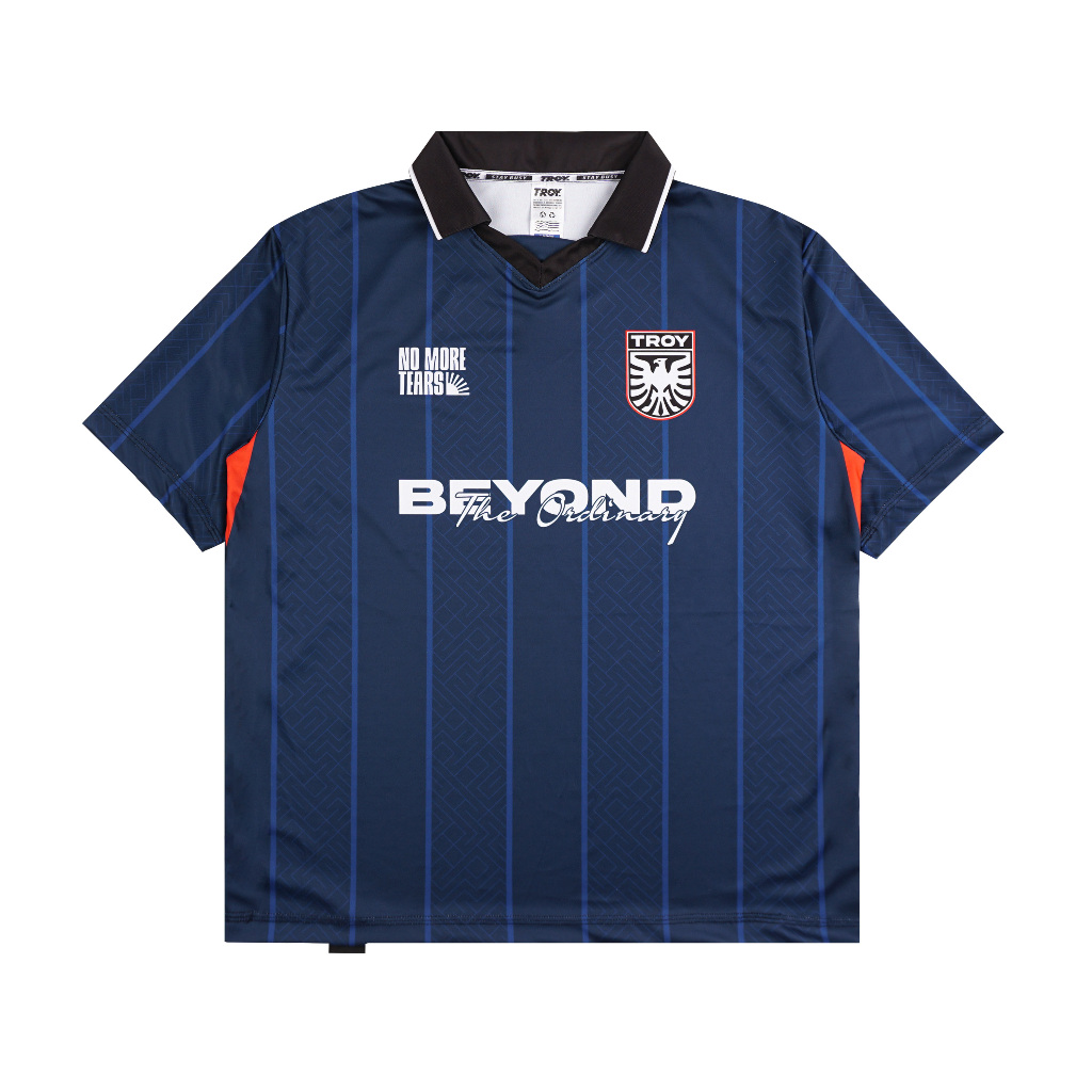 Troy Company Jersey Biru Navy Garis Klasik - Beyond Ordinary Jersey Deep Blue Pinstripe JSM 3616