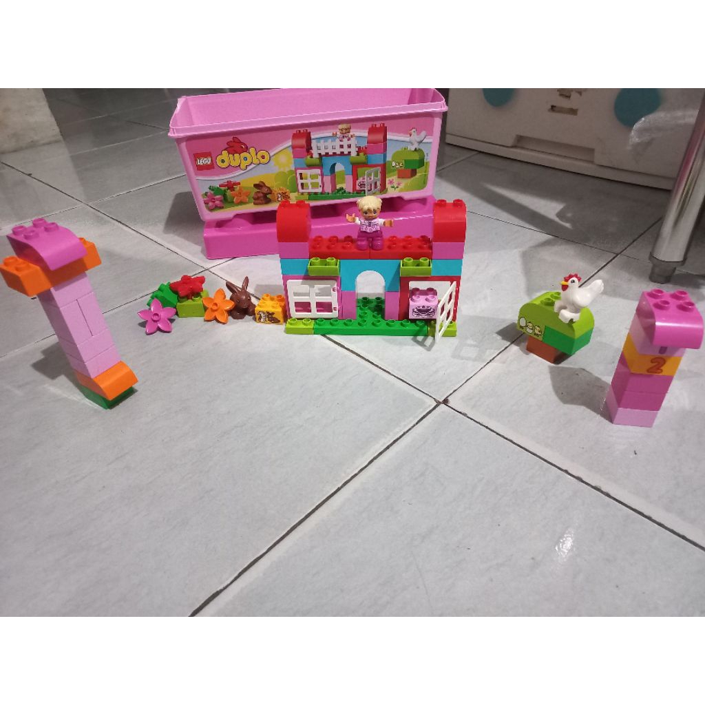 LEGO DUPLO PINK ORI BEKAS LIKE NEW