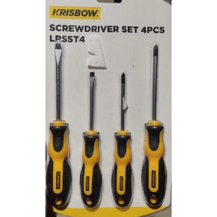 obeng set 4pcs krisbow