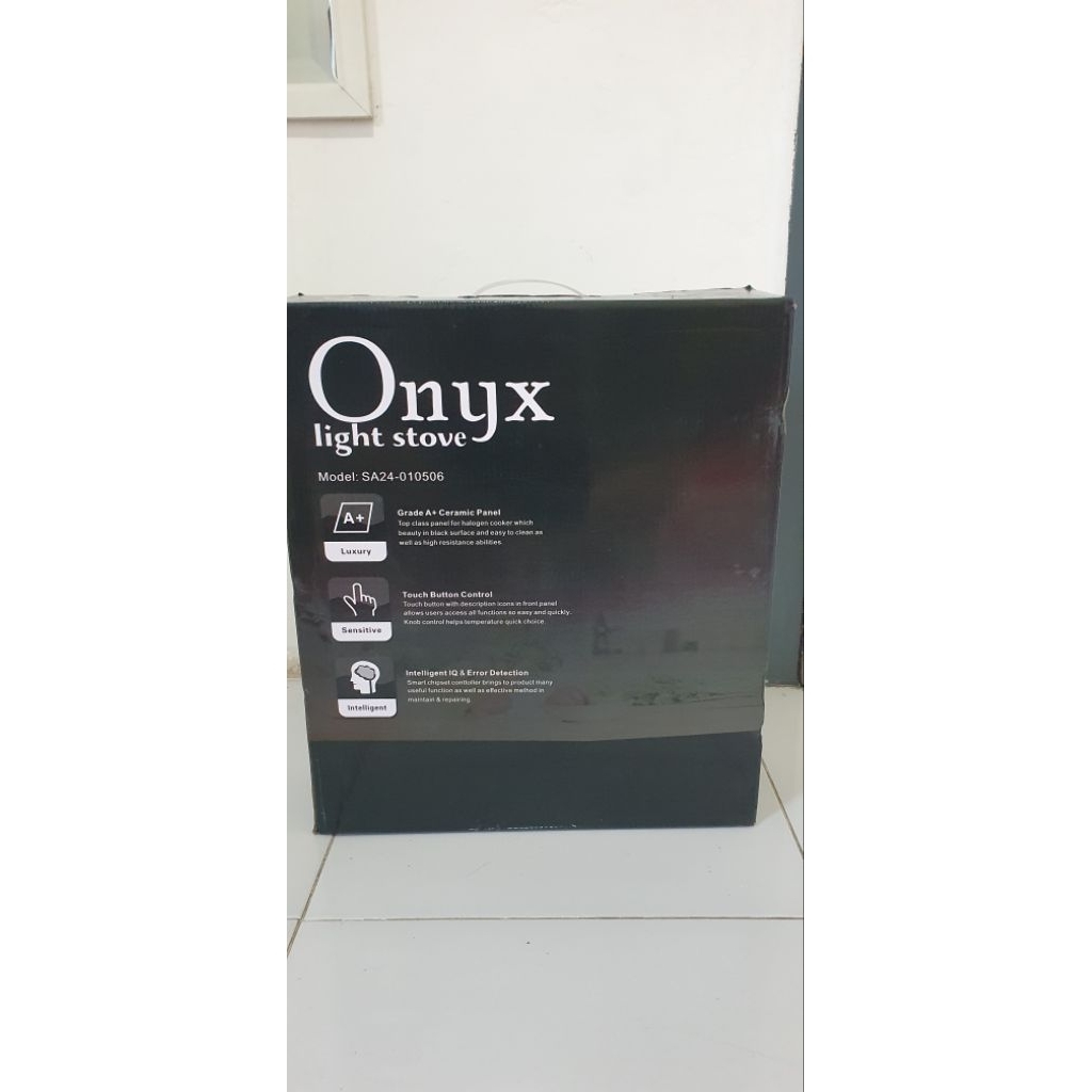 Kompor Listrik Onyx Light Stove