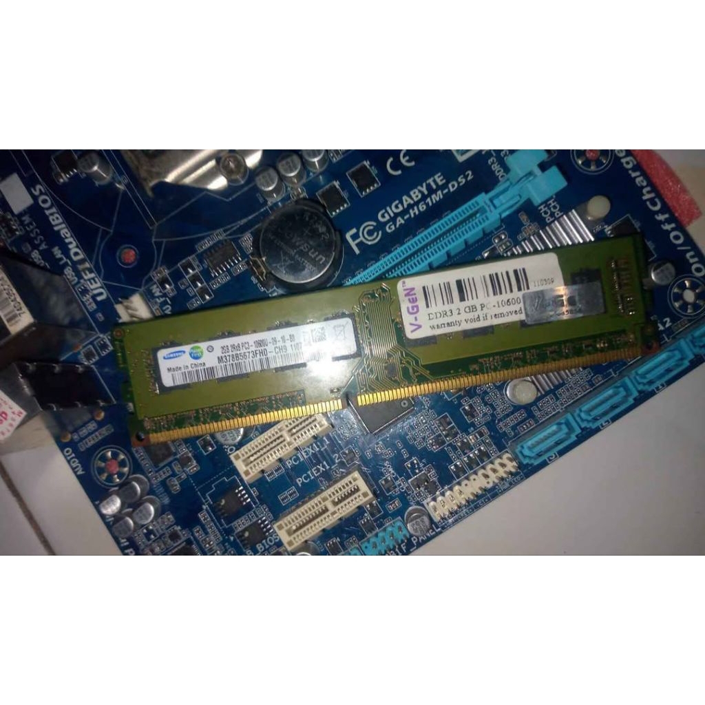 paket Mobo h61 lga1155