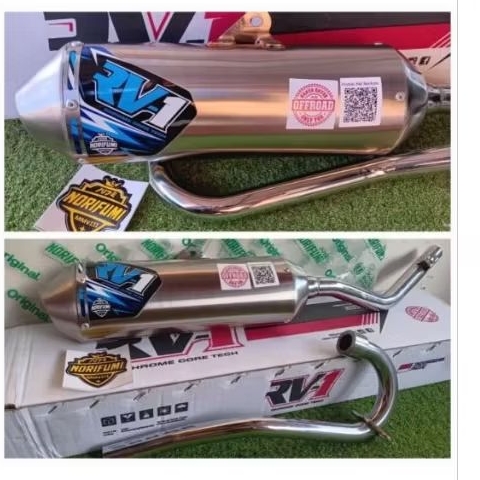 NORIFUMI RV1 GRIDZ KNALPOT NORIFUMI RV1 GRIDZ KLX 150/KNALPOT NORIFUMI RV1 CRF 150/KNALPOT RV1 CRF 1