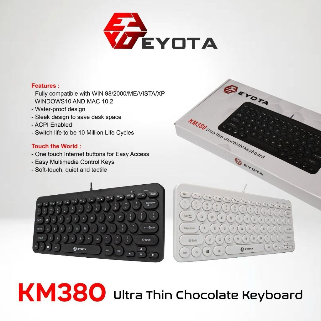 Keyboard Mini Multimedia USB Digigear/Voxy K1000/KP100 Support Windows / MAC
