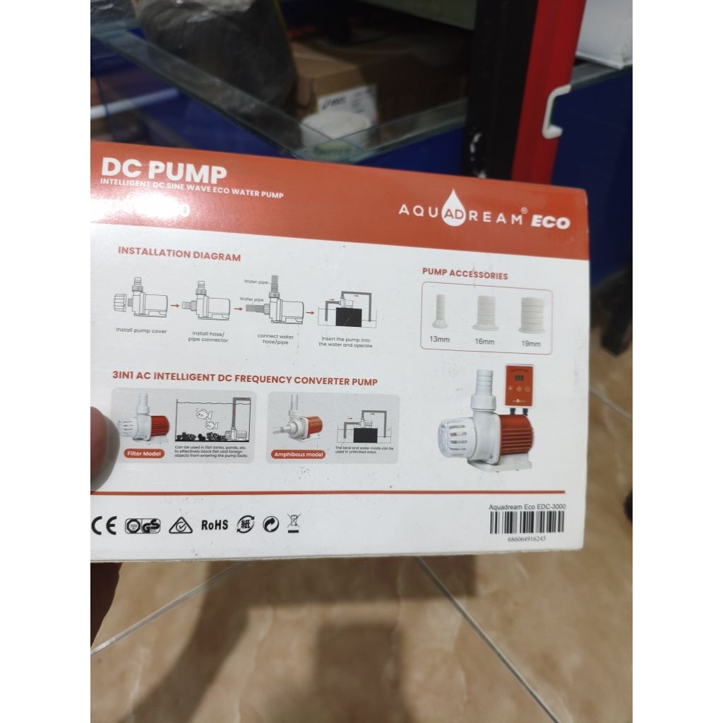 Pompa Aquarium Aquadream 3000lph