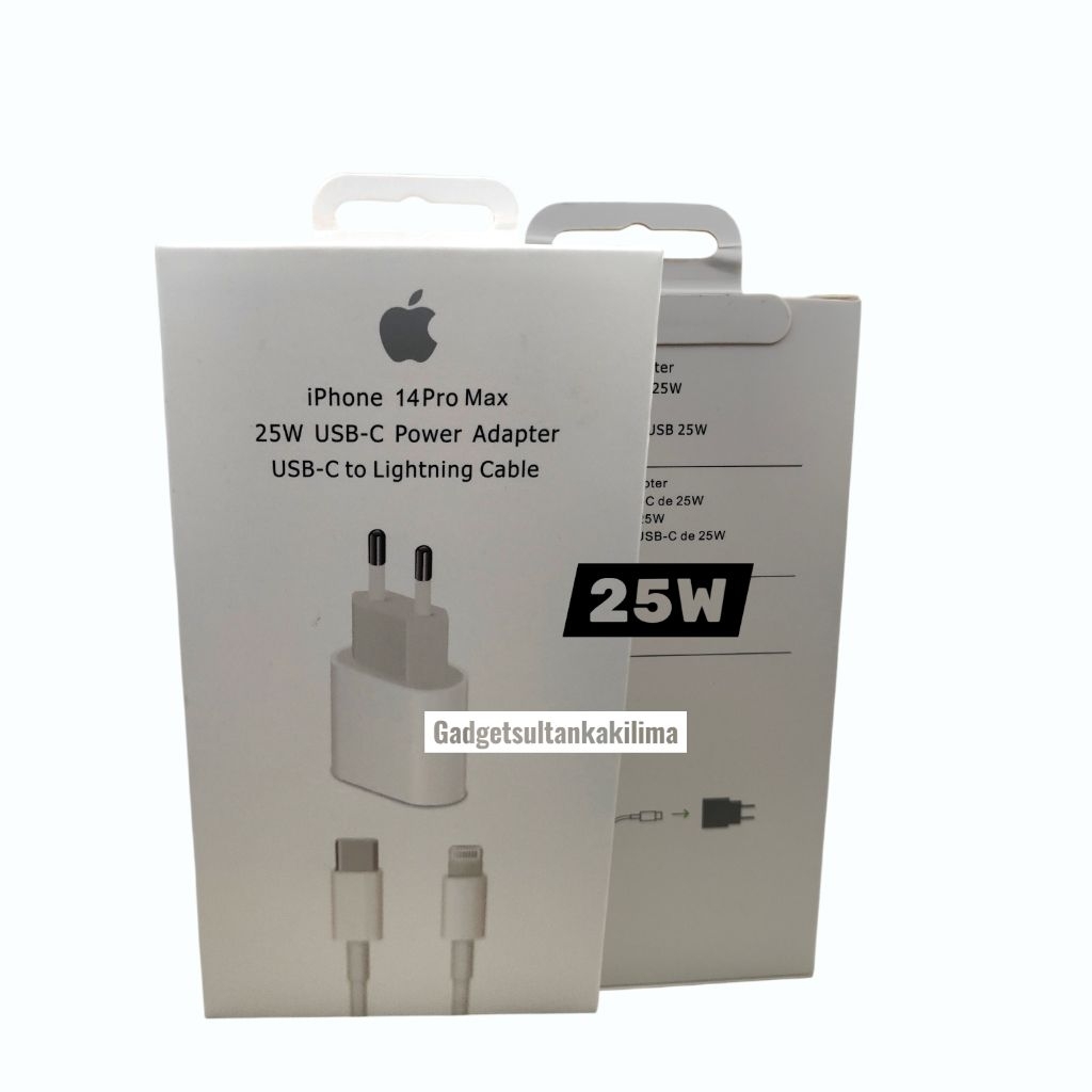 original charger iphone 14 promax 25w