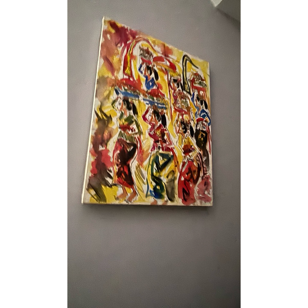 lukisan abstrak Bali