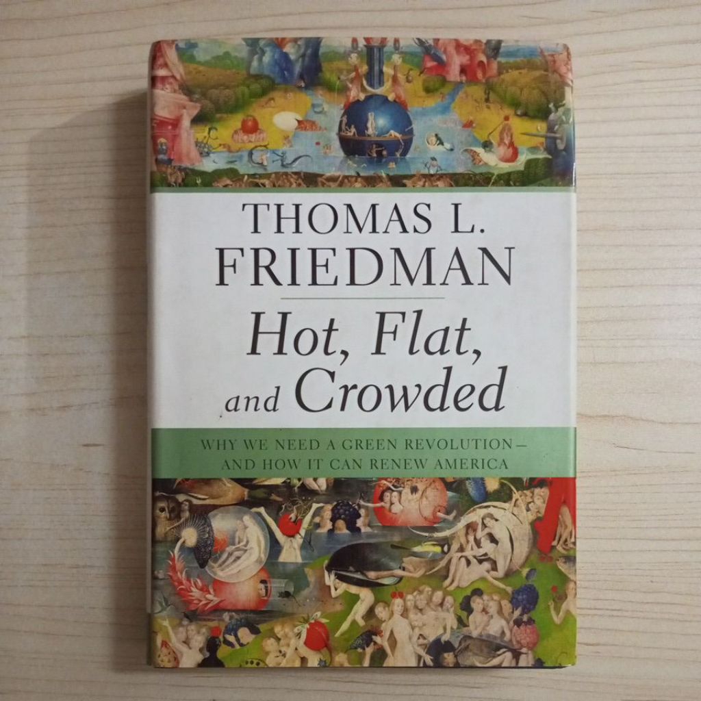 BUKU HOT FLAT AND CROWDED BY THOMAS L FRIEDMAN