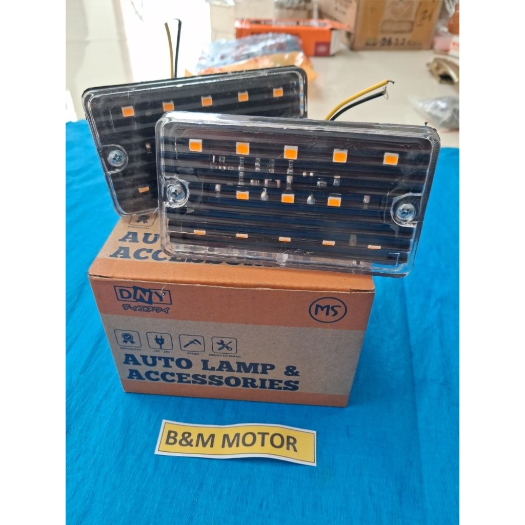 Lampu Bemper Led Mitsubishi L300, Lampu Sein Bemper Led l300