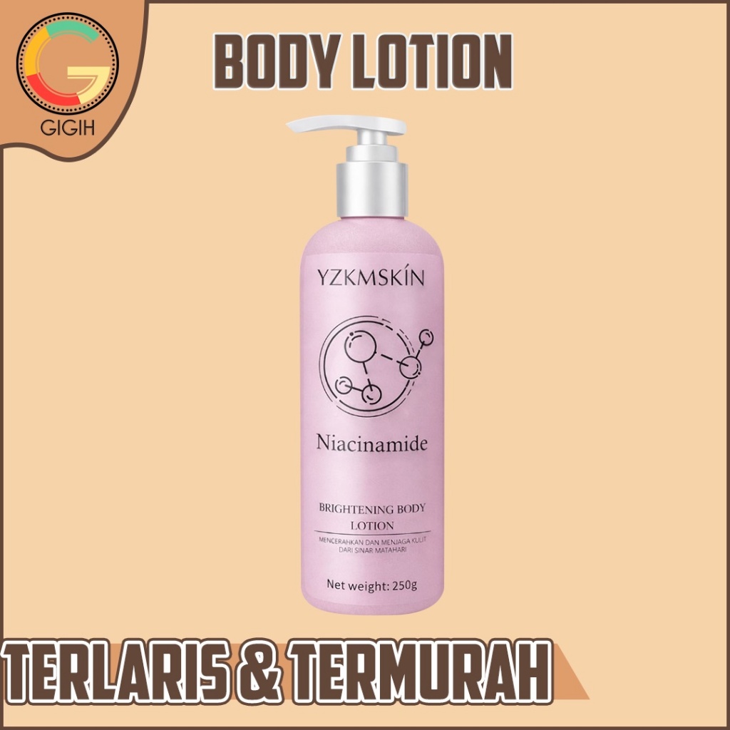 YZKMSKIN BODY LOTION / LOTION BADAN BRIGHTENING 250GR