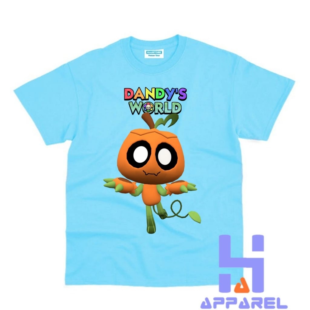 BAJU ANAK KAOS ANAK KARAKTER GOURDY DANDY'S WORLD
