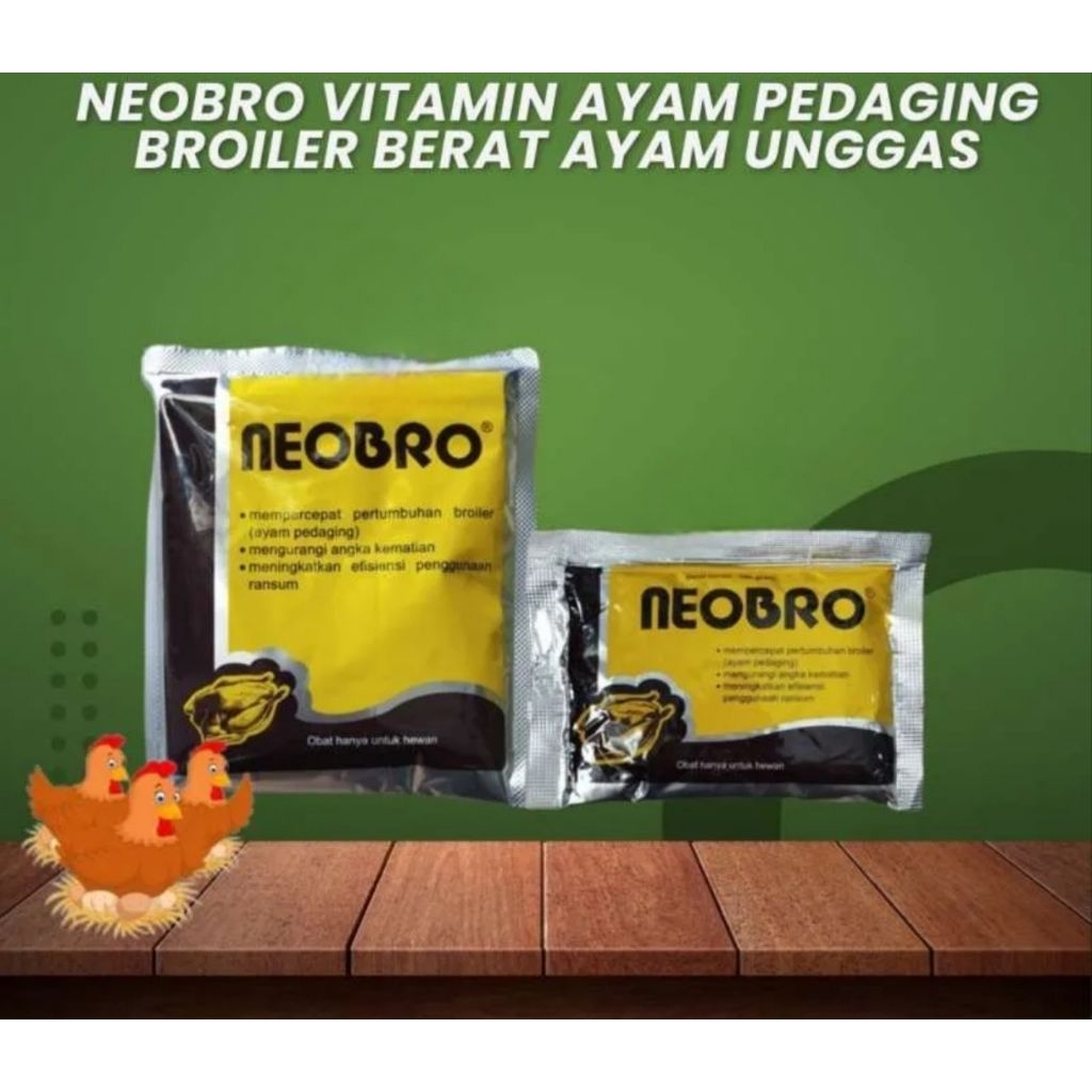 NEO BRO VITAMIN AYAM UNGGAS PEDAGING